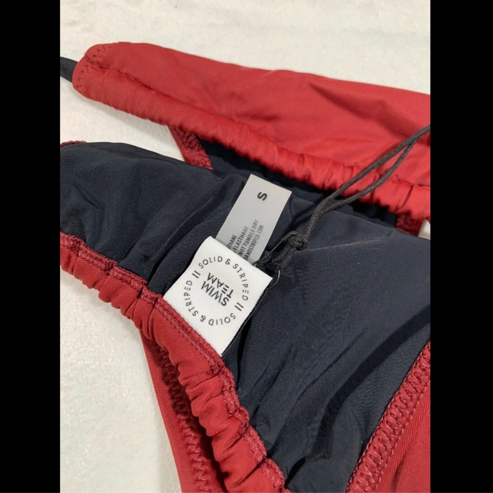 New $88 Solid & Striped Hannah String Bottom In R… - image 8